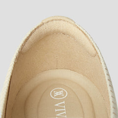 Round-Toe Embroidered Loafers (Audrey)
