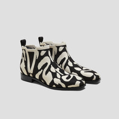 Square-Toe Slip-On Chelsea Boots (Ryan Slip-On)