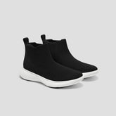 Round-Toe Slip-On Sneaker Boots (Urban Boots)