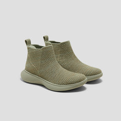 Round-Toe Slip-On Sneaker Boots (Urban Boots)