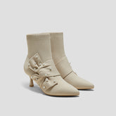 Pointed-Toe Ankle Heel Boots (Athena)