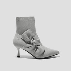 Pointed-Toe Ankle Heel Boots (Athena)