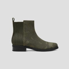 Square-Toe Ankle Chelsea Boots (Celina)