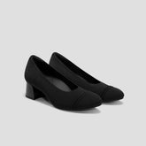 Almond-Toe Stress Free Chunky Heels (Julie Arch Pro)