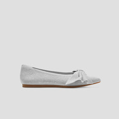 Pointed-Toe Bow Flats (Azura)