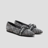 Pointed-Toe Bow Loafers (Michelle 2.0)