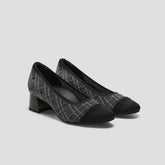 Almond-Toe Stress Free Chunky Heels (Julie Arch Pro)