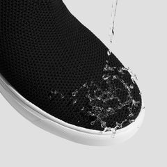 Round-Toe Hidden Wedge Sneakers (Casey)