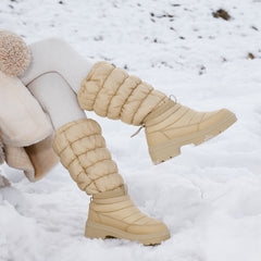 2-in-1 Detachable PufferTherm Warm Boots
