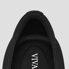 Round-Toe Embroidered Loafers (Audrey)
