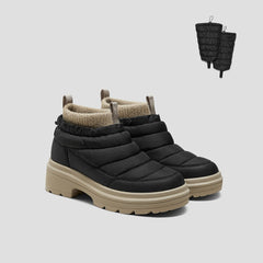 2-in-1 Detachable PufferTherm Warm Boots