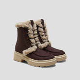 Faux Fur Water-Repellent Lightweight Warm Boots (Terry)