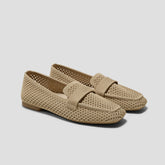 Square-Toe Icon Loafers (Silvie)