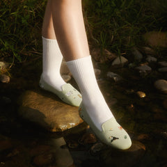 Round-Toe Embroidered Loafers (Audrey)