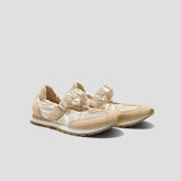 Round-Toe Satin Mary Janes (Ayla)