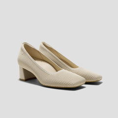 Square-Toe Margot™ Chunky Heels (Monroe)
