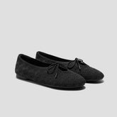 Round-Toe Lace-up Flats (Camora)