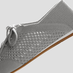 Round-Toe Lace-Up Mesh Sneakers (Yara)
