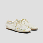 Healing Garden | Square-Toe Organza Sneakerinas (Ciara)
