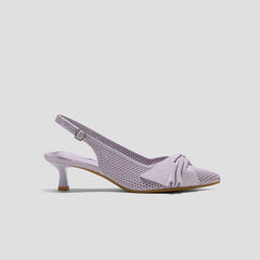 PointEase™ Bow Slingback Heels (Sanna)