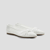 Pointed-Toe Bow Flats (Azura)