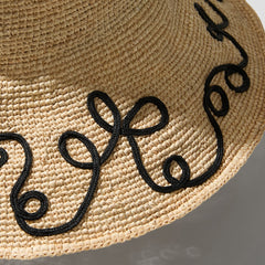 Raffia-Style Woven Hat (Winni)
