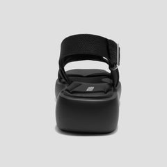 Square-Toe Platform Sandals (Hatty)