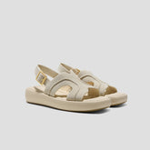 Square-Toe Platform Sandals (Hatty)