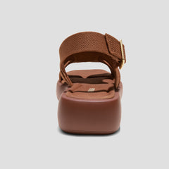 Square-Toe Platform Sandals (Hatty)