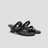 Round-Toe Toe Ring Sandals (Eden)