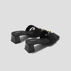 Square-Toe Toe Ring Sandals (Jayna)