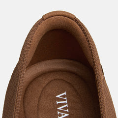 Round-Toe Embroidered Loafers (Audrey)