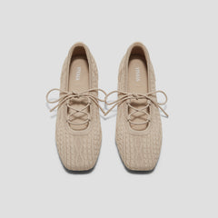 Square-Toe Lace Up Mary-Jane (Miley)