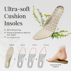 3-in-1 Cuttable Ultra-Soft Insoles