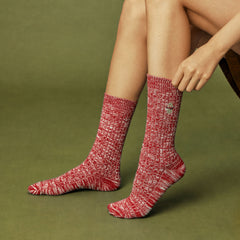 2 Pairs Holiday Socks - Snowman & Tree