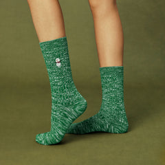 2 Pairs Holiday Socks - Snowman & Tree