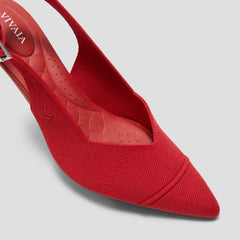 Pointed-Toe Slingback Heels (Addison)