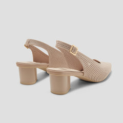 Pointed-Toe Slingback Sandals (Leah Pro)