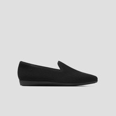 Water-Repellent Square-Toe Loafers (Samantha Walker)