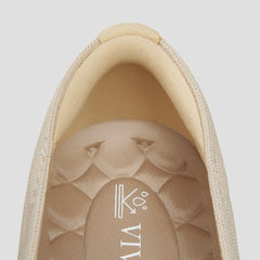 Water-Repellent Square-Toe Loafers (Samantha Walker)