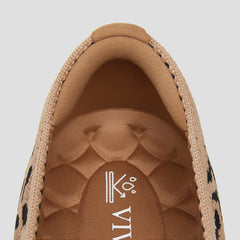 Water-Repellent Square-Toe Loafers (Samantha Walker)