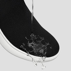 Round-Toe Slip-On Sneaker Boots (Urban Boots)