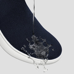Round-Toe Slip-On Sneaker Boots (Urban Boots)