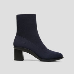 Almond-Toe Running Heel Boots (Amanda)
