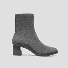 Almond-Toe Running Heel Boots (Amanda)