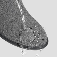 Almond-Toe Running Heel Boots (Amanda)