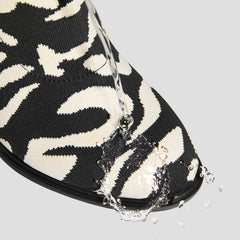 Almond-Toe Running Heel Boots (Amanda)