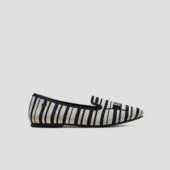 Round-Toe Embroidered Loafers (Audrey)