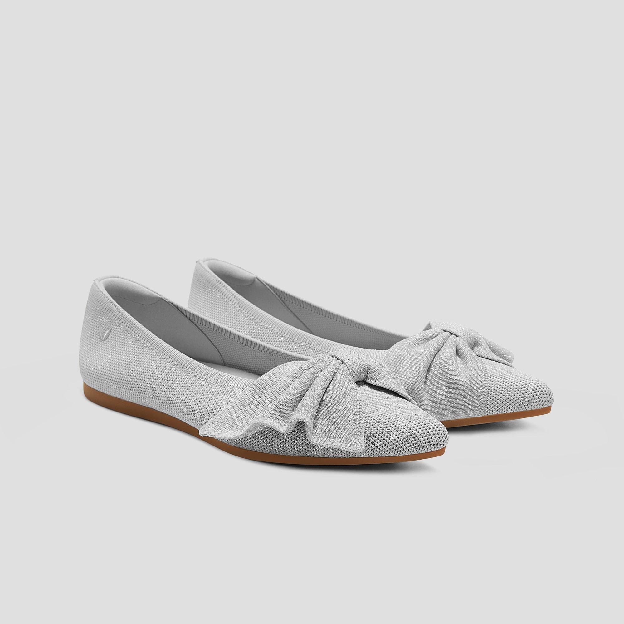 Pointed-Toe Bow Flats (Azura)