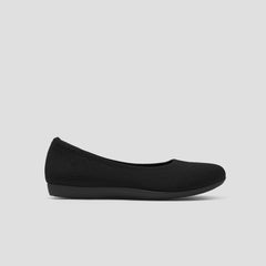 Water-Repellent Round-Toe Walking Flats (Claire Walker)